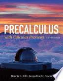 Precalculus With Calculus Previews 6th Edition Zill Dennis G