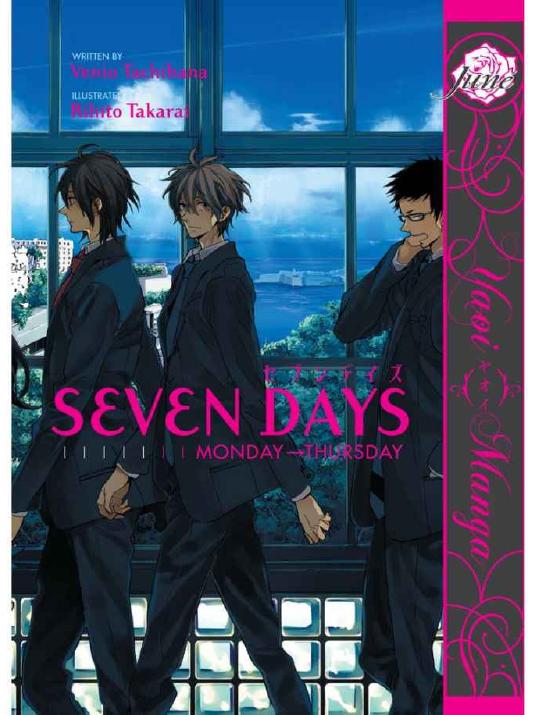 Seven Days Mondaythursday Bl Manga Paperback Rihito Takarai