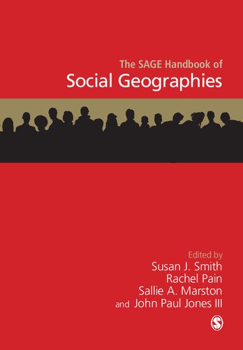 The Sage Handbook Of Social Geographies Susan J Smith Rachel Pain