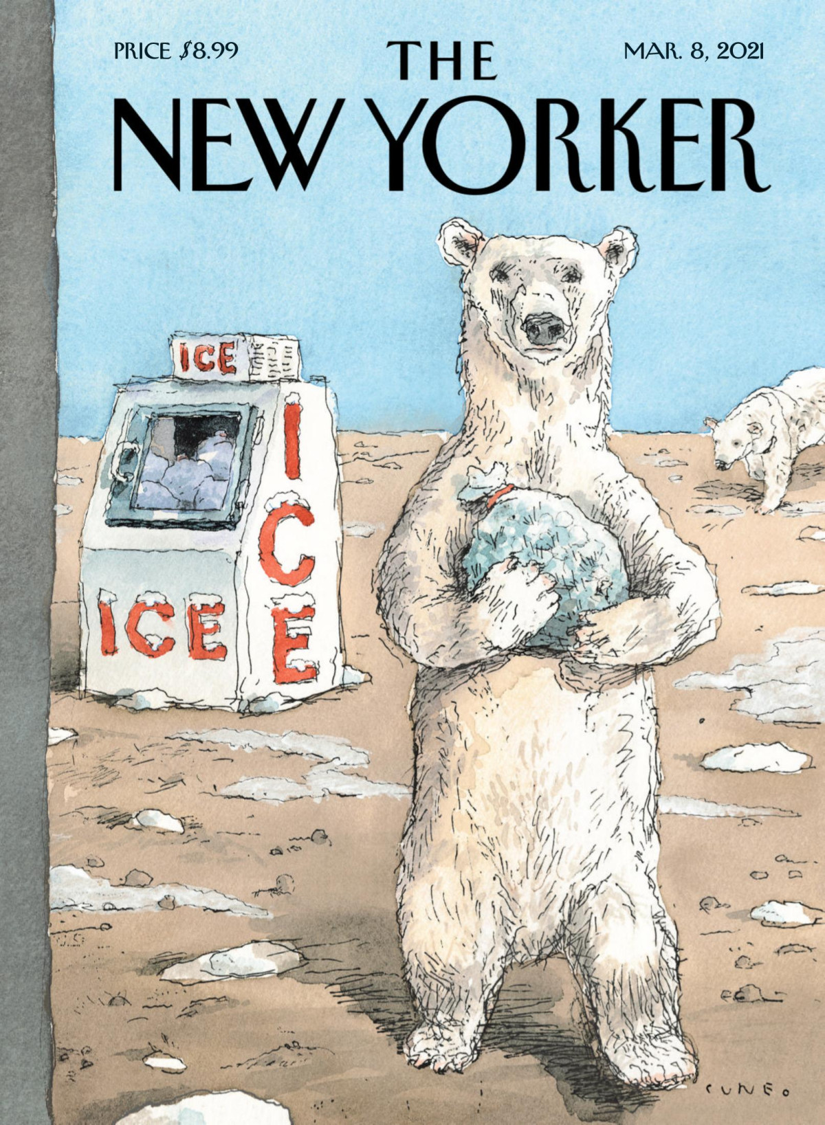 The New Yorker Magazine 8th March 2021 David Remnick Editor In Chief