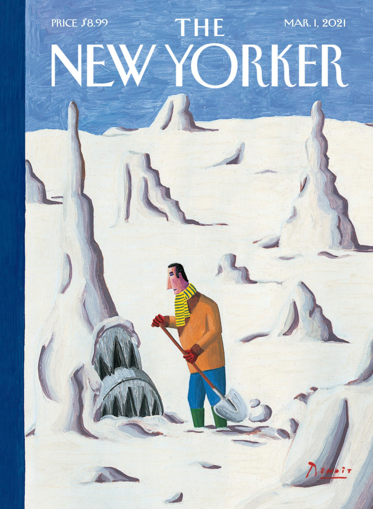 The New Yorker Magazine 1st March 2021 David Remnick Editor In Chief