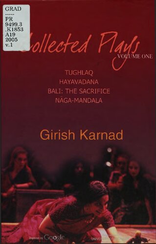 Collected Plays 2 Vols Girish Karnad
