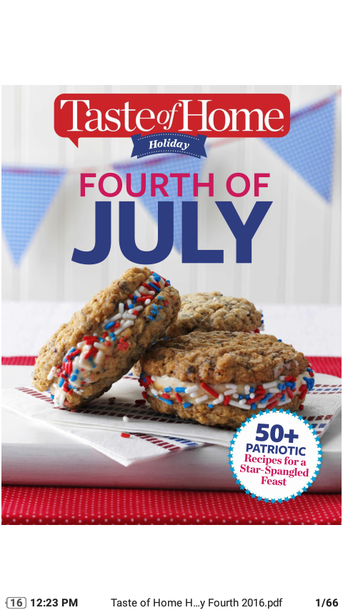 Taste Of Home Holiday Fourth Of July Taste Of Home