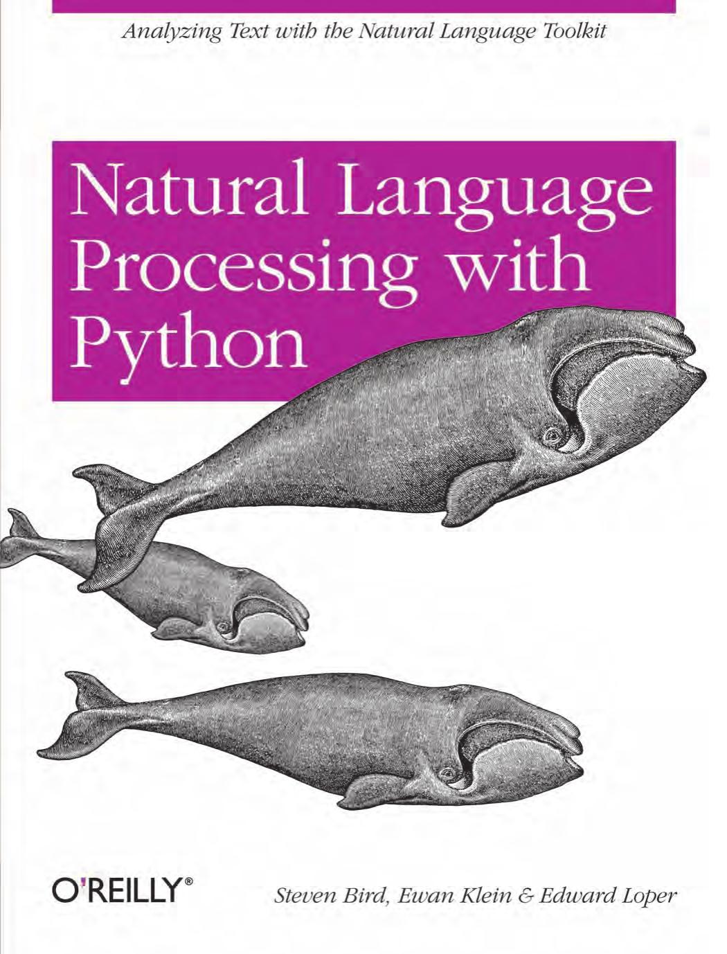 Natural Language Processing With Python Steven Bird