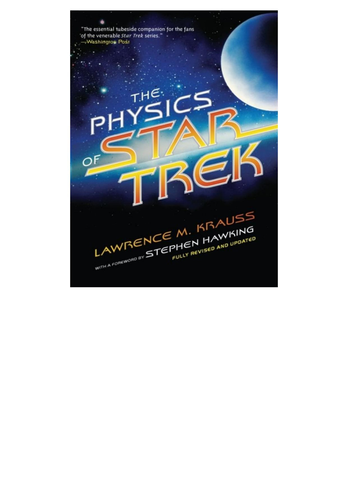 The Physics Of Star Trek Lawrence M Krauss