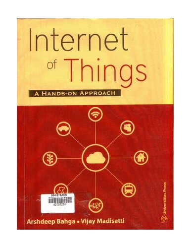 Internet Of Things A Handson Approach 2015th Edition Arshdeep Bahga
