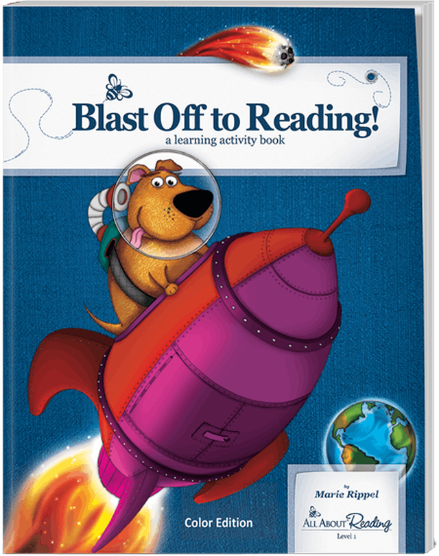 All About Reading Blast Off To Reading Activity Book Level 1 2nd Edition Marie Rippel