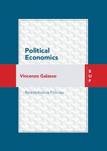 Political Economics Redistributive Policies Vincenzo Galasso
