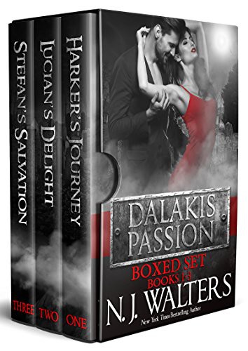 Books 13 Harkers Journey Lucians Delight Stefans Salvation N J Walters Walters
