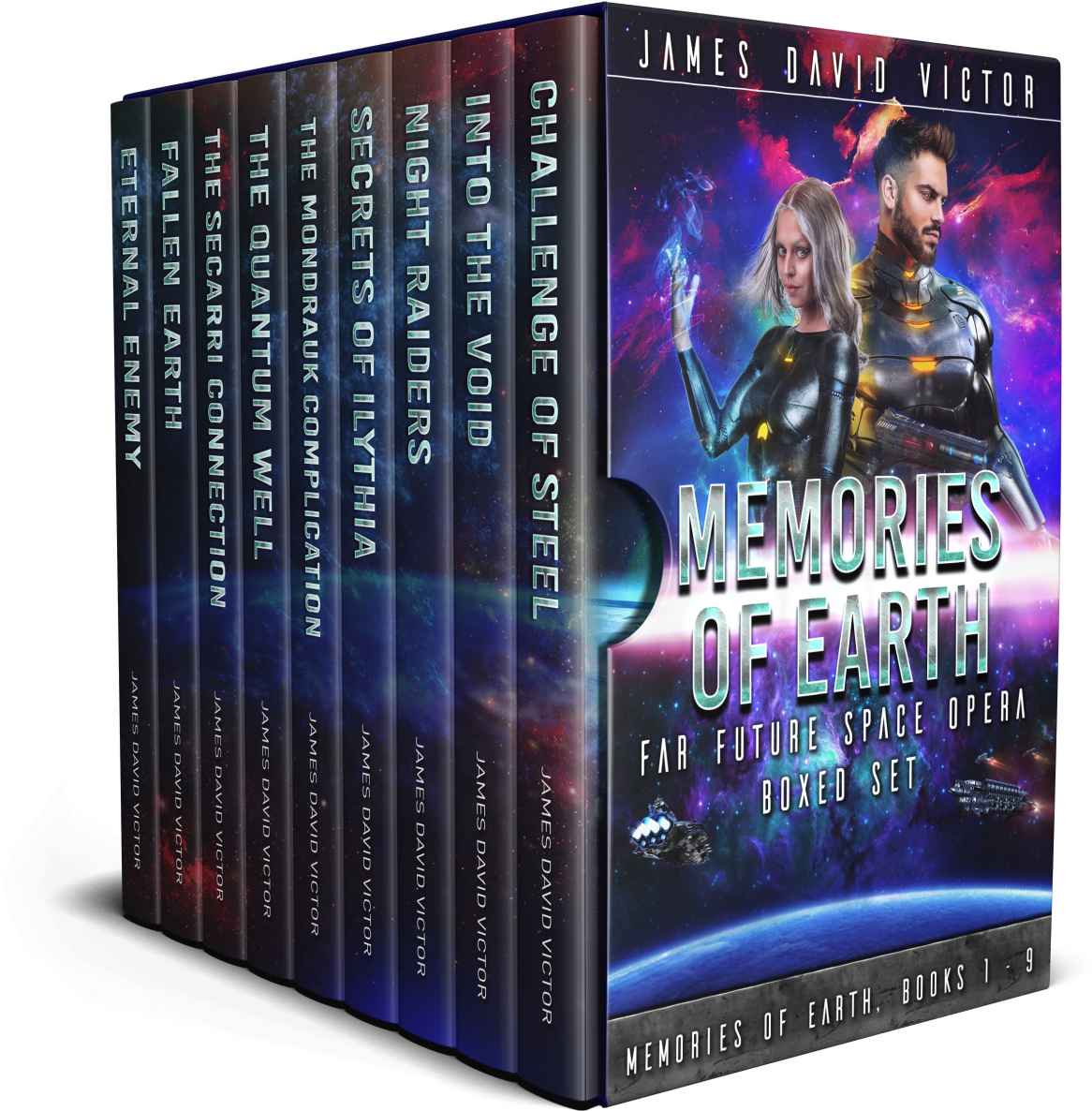 Memories Of Earth Far Future Space Opera Boxed Set James David Victor