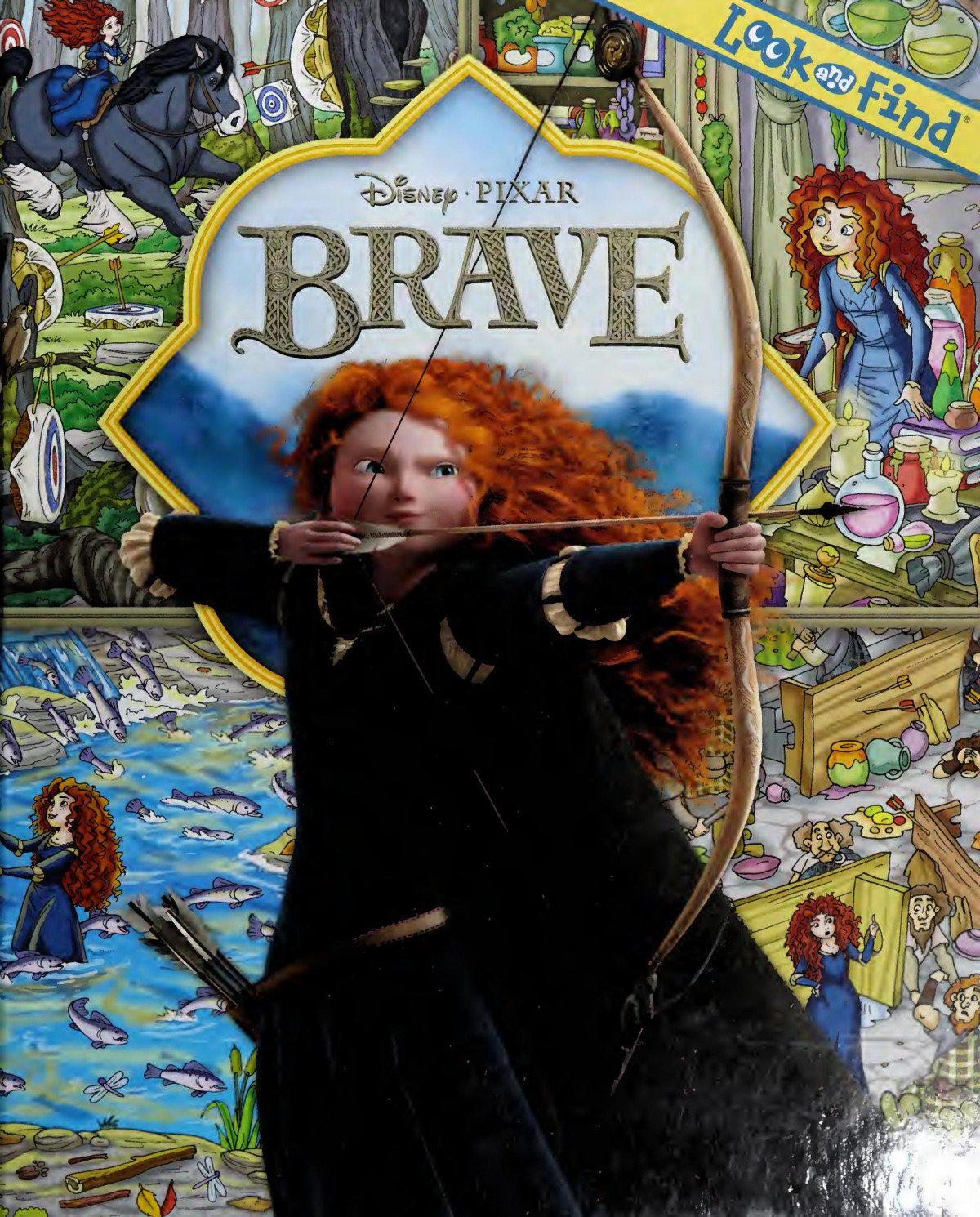 Look And Find Disneys Pixar Brave Act Art Mawhinney