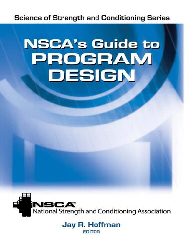 Nscas Guide To Program Design Nsca National Strength Conditioning Association