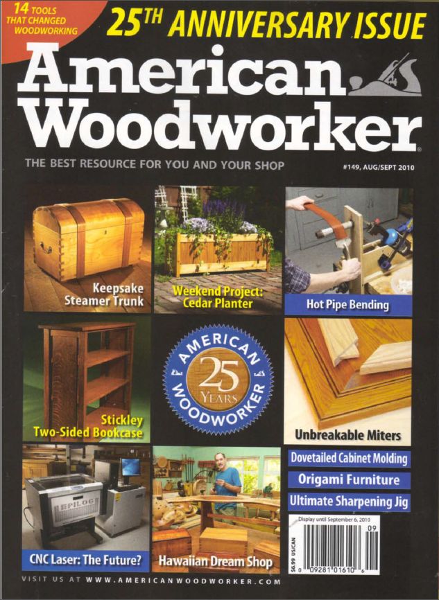 American Woodworker 149 Augustseptember 2010 American Woodworker