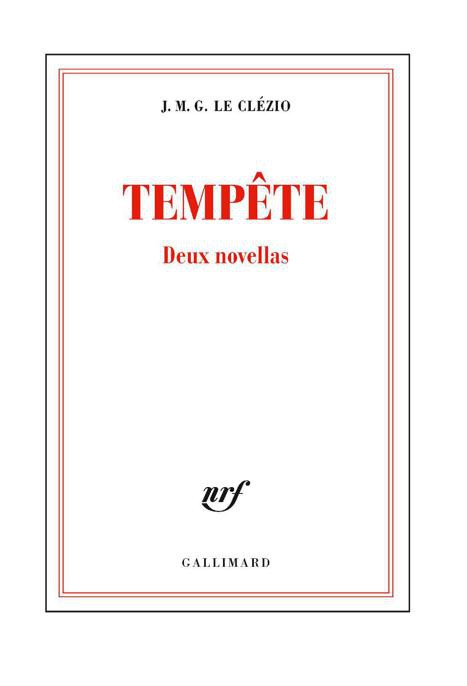 Tempte Deux Novellas Le Clzio Jmg Le Clzio Jmg
