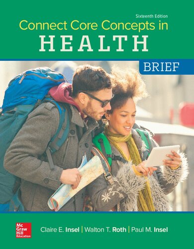 Connect Core Concepts In Health Brief 16th Edition Paul Insel
