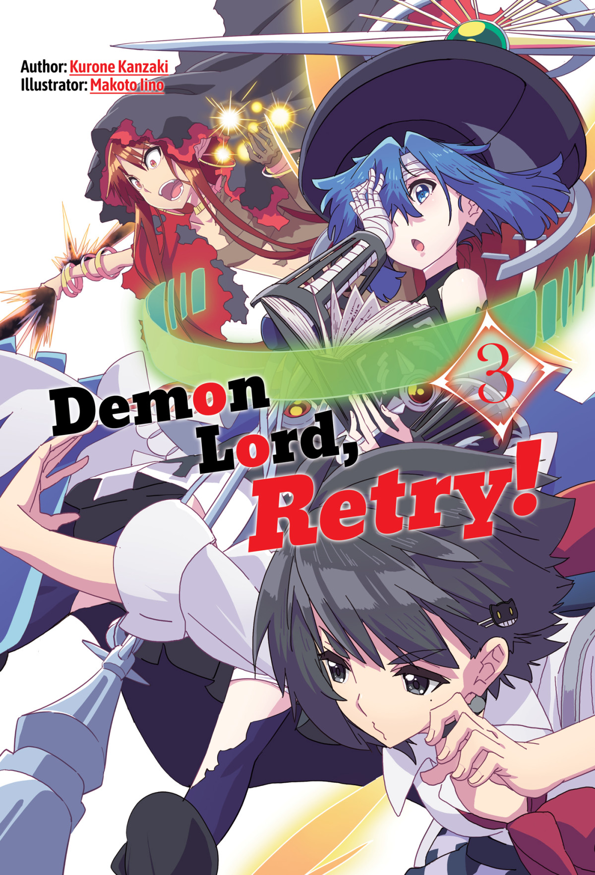 Demon Lord Retry Volume 3 Kurone Kanzaki Kanzaki Kurone