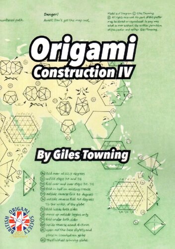 Origami Construction Iv Bos Booklet 82 2017 Revision Giles Towning