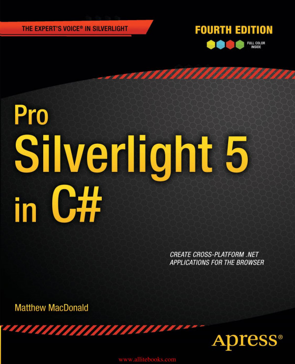 Pro Silverlight 5 In C 4th Edition 4th Edition Matthew Macdonald