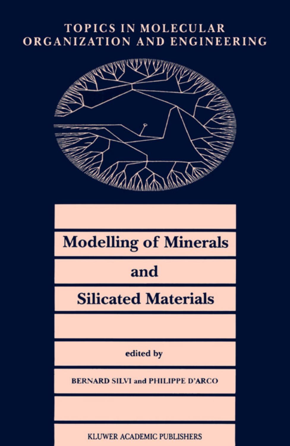 Modelling Of Minerals And Silicated Materials 2nd Edition Vanessa Scottsabic