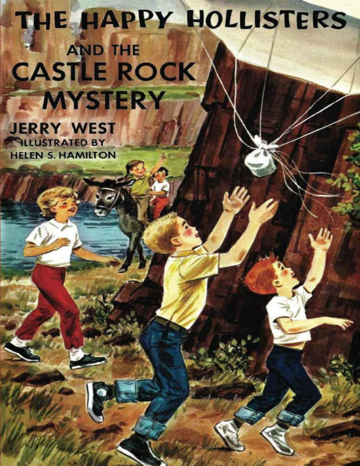 The Happy Hollisters And The Castle Rock Mystery Volume 23 Jerry West West