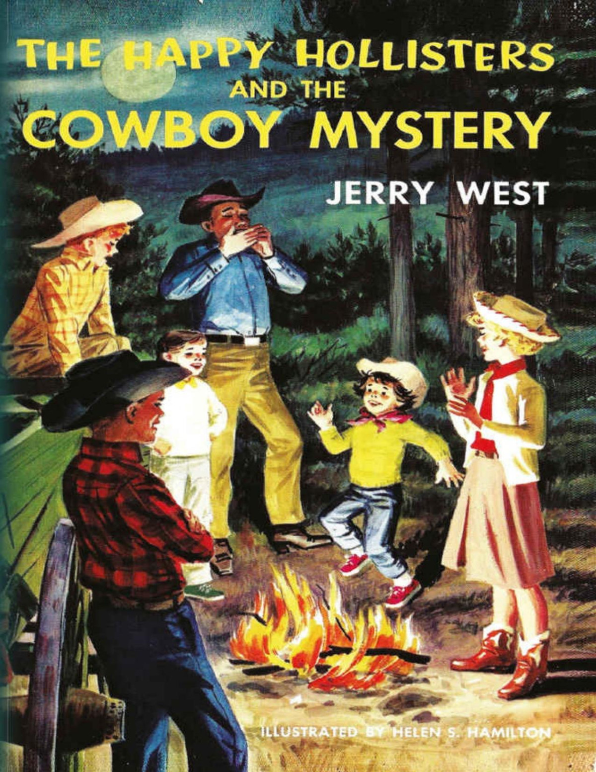 The Happy Hollisters And The Cowboy Mystery Volume 20 Jerry West