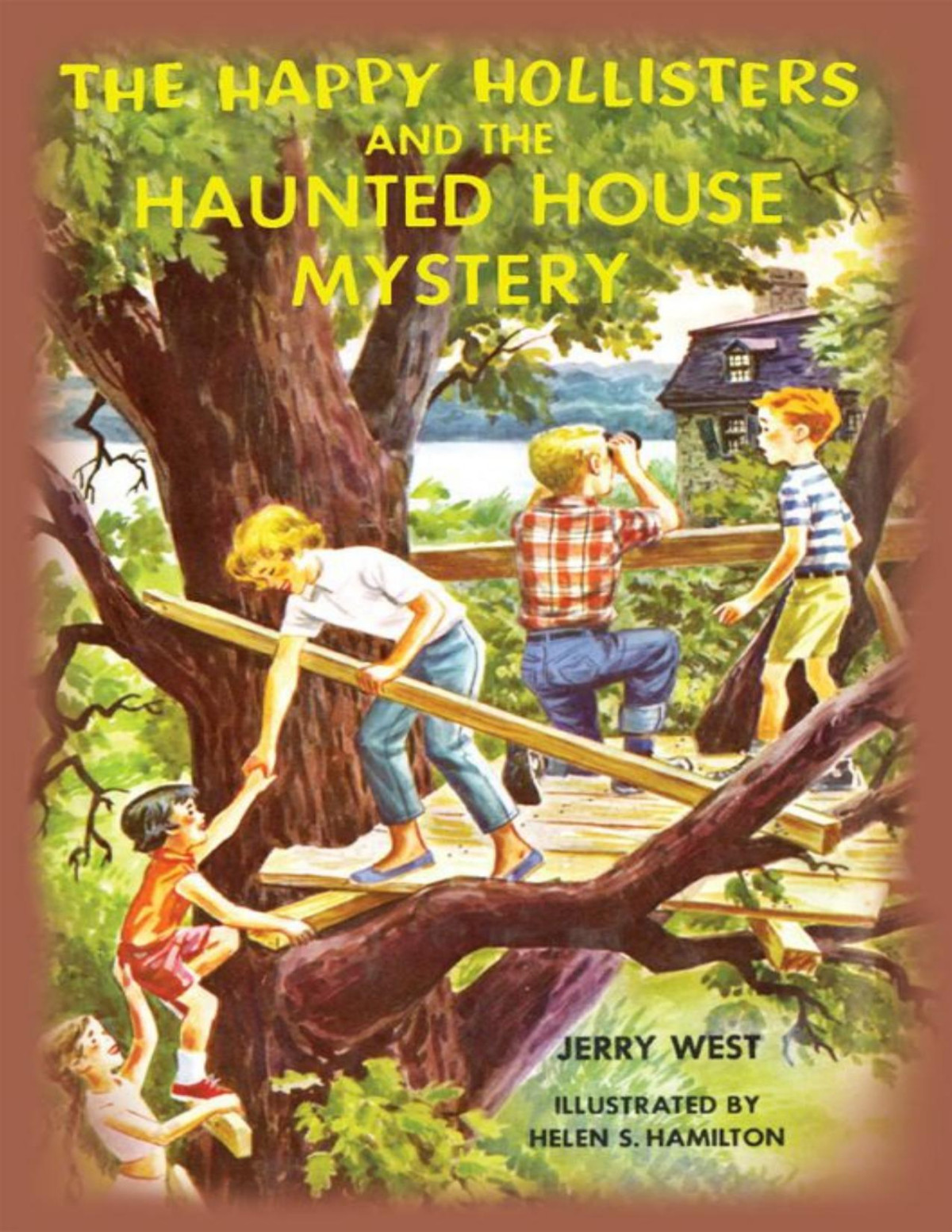 The Happy Hollisters And The Haunted House Mystery Jerry West