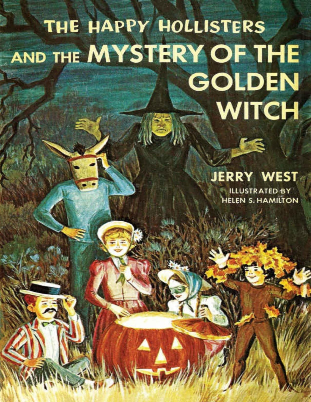 The Happy Hollisters And The Mystery Of The Golden Witch Volume 30 Jerry West West