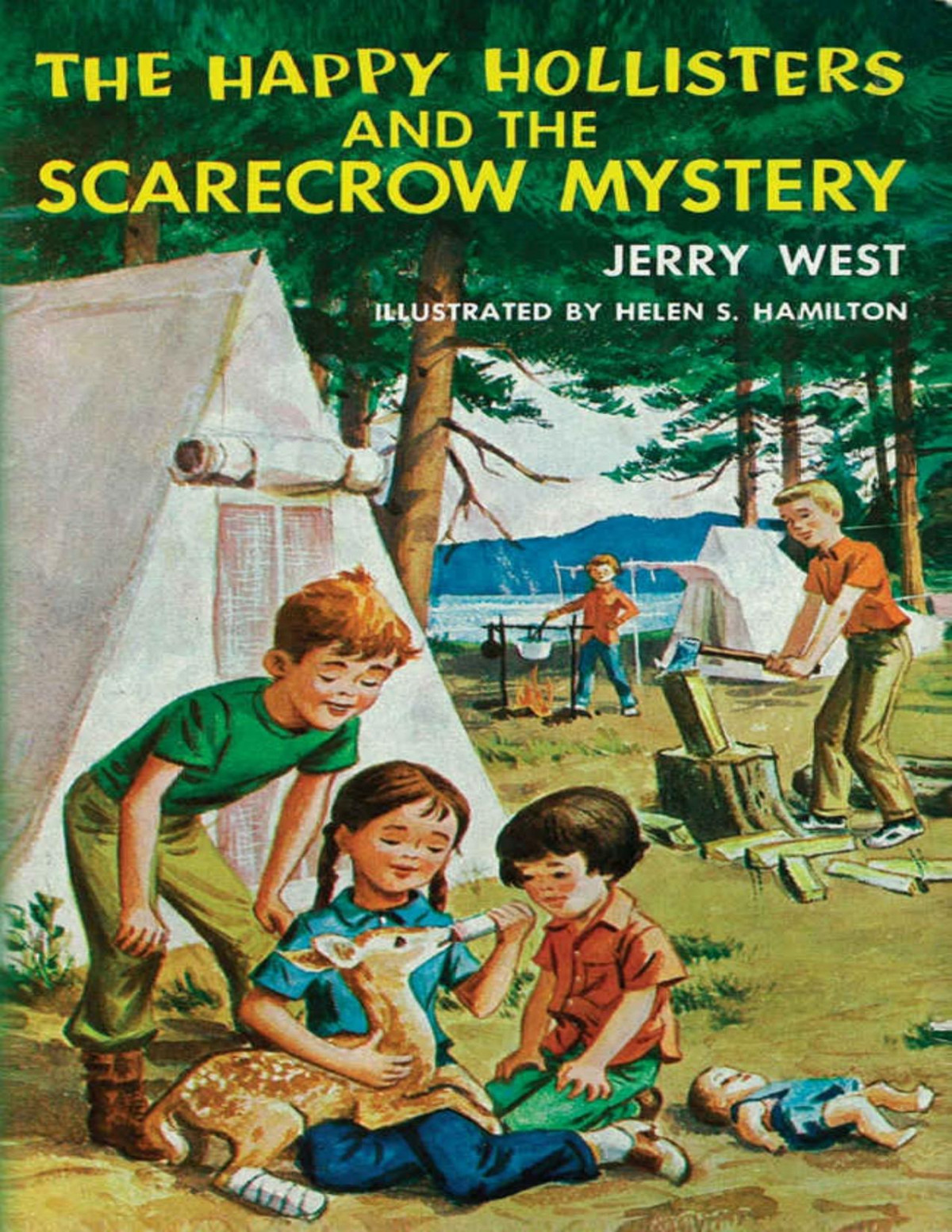 The Happy Hollisters And The Scarecrow Mystery Volume 14 Jerry West West