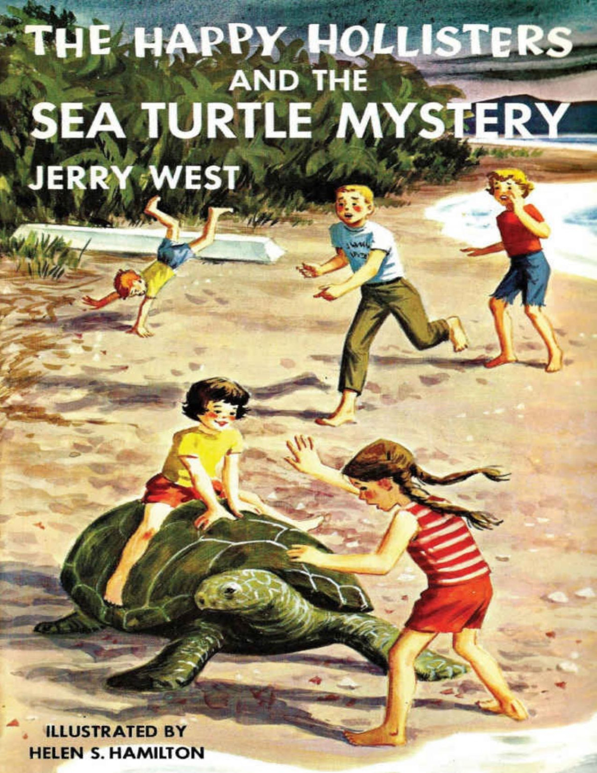 The Happy Hollisters And The Sea Turtle Mystery Volume 26 Jerry West West