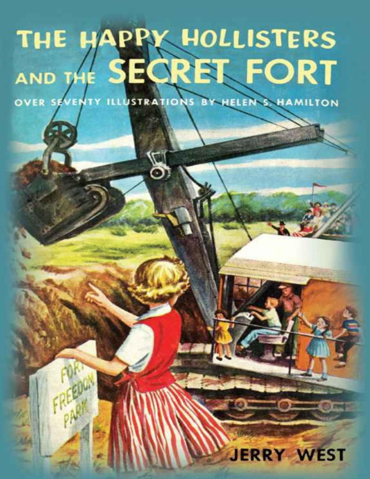 The Happy Hollisters And The Secret Fort Jerry West West Jerry