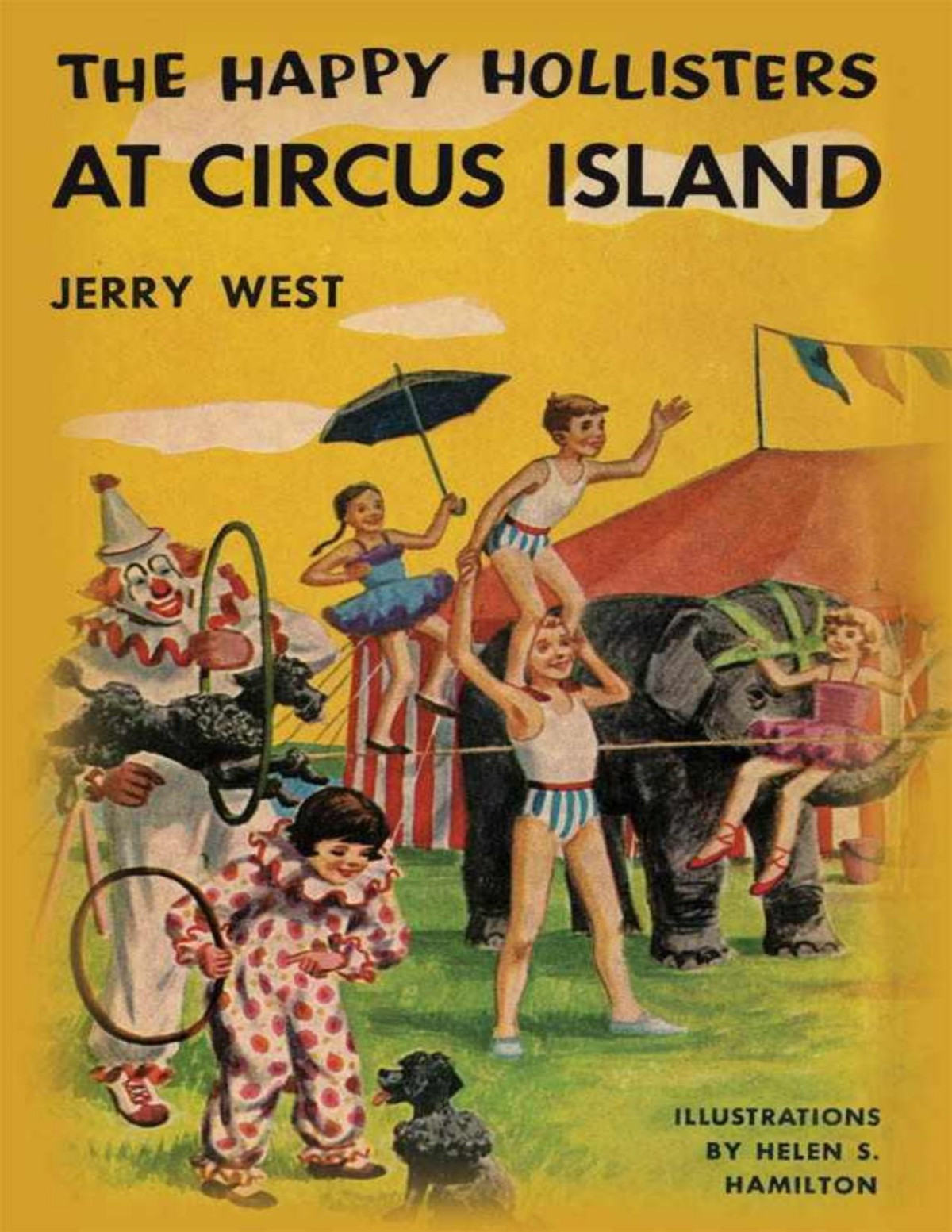 The Happy Hollisters At Circus Island Jerry West West Jerry