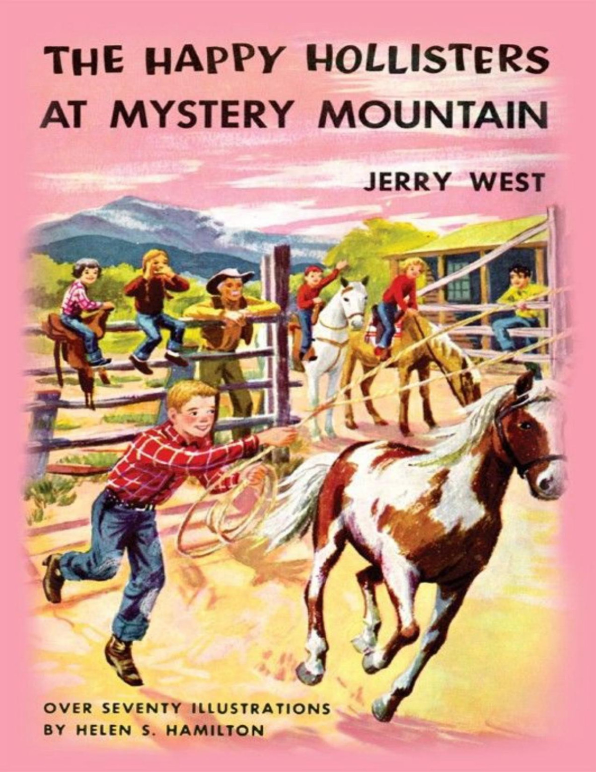 The Happy Hollisters At Mystery Mountain Jerry West West Jerry