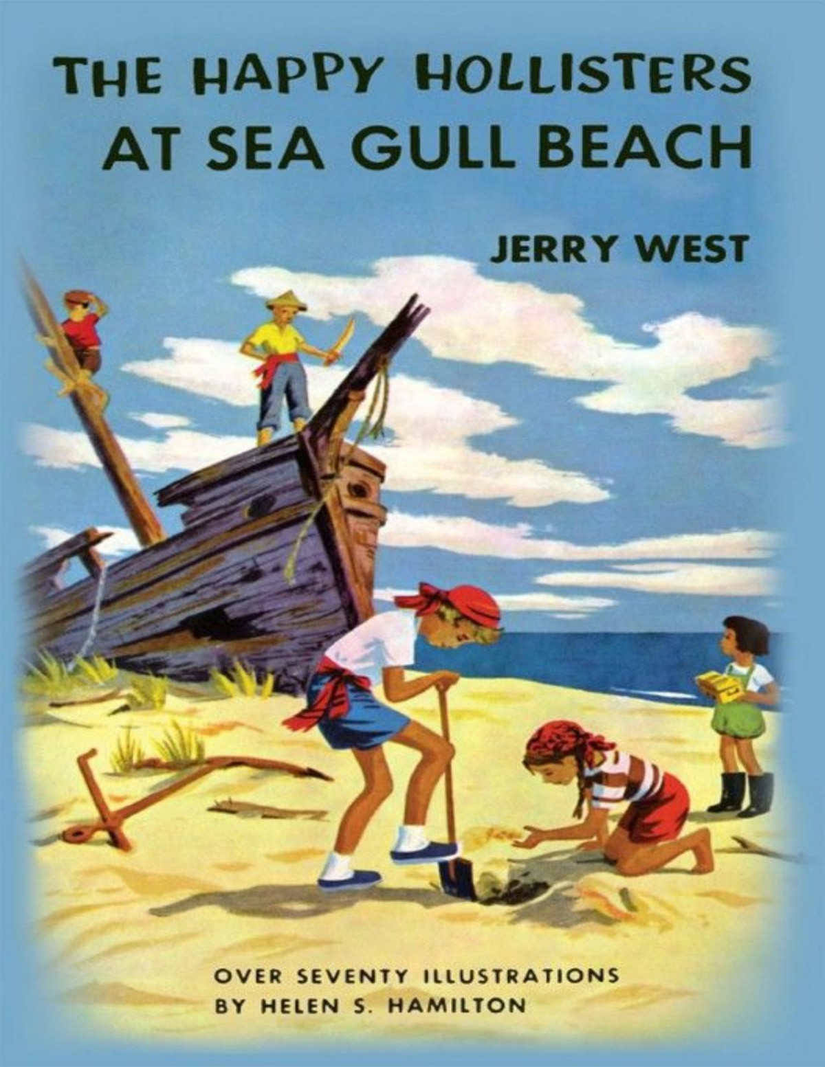 The Happy Hollisters At Sea Gull Beach Jerry West West Jerry