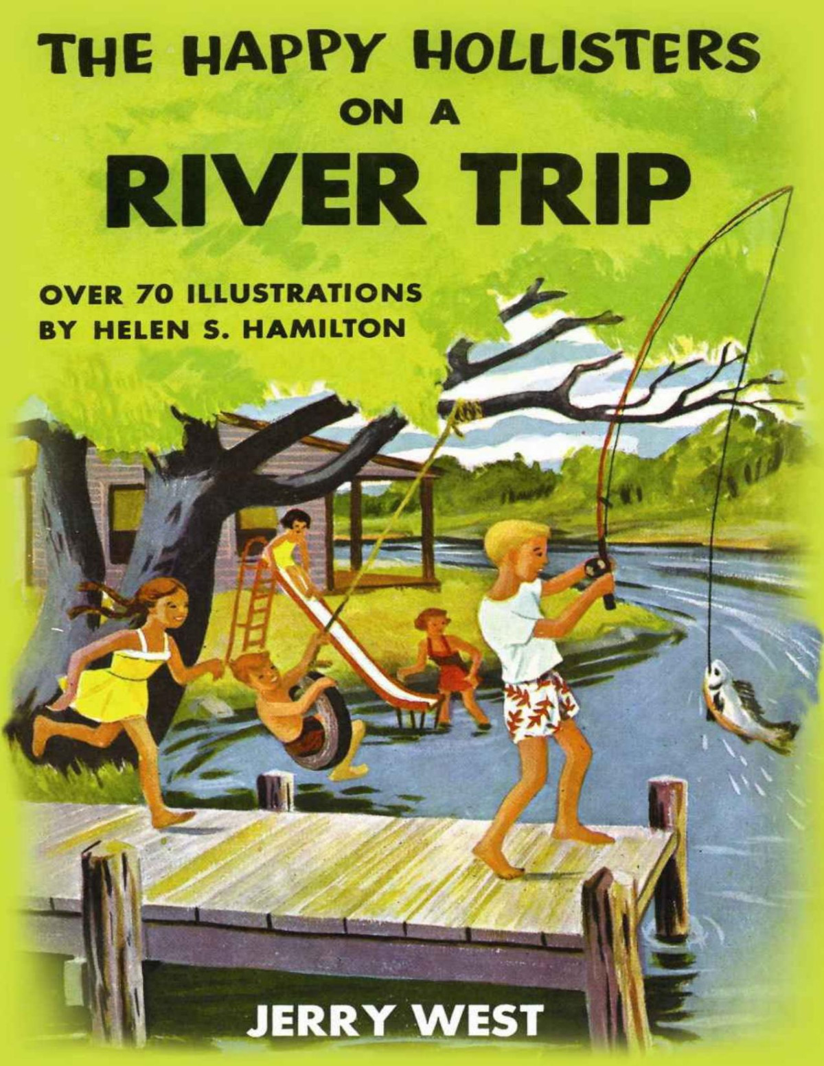 The Happy Hollisters On A River Trip Jerry West West Jerry