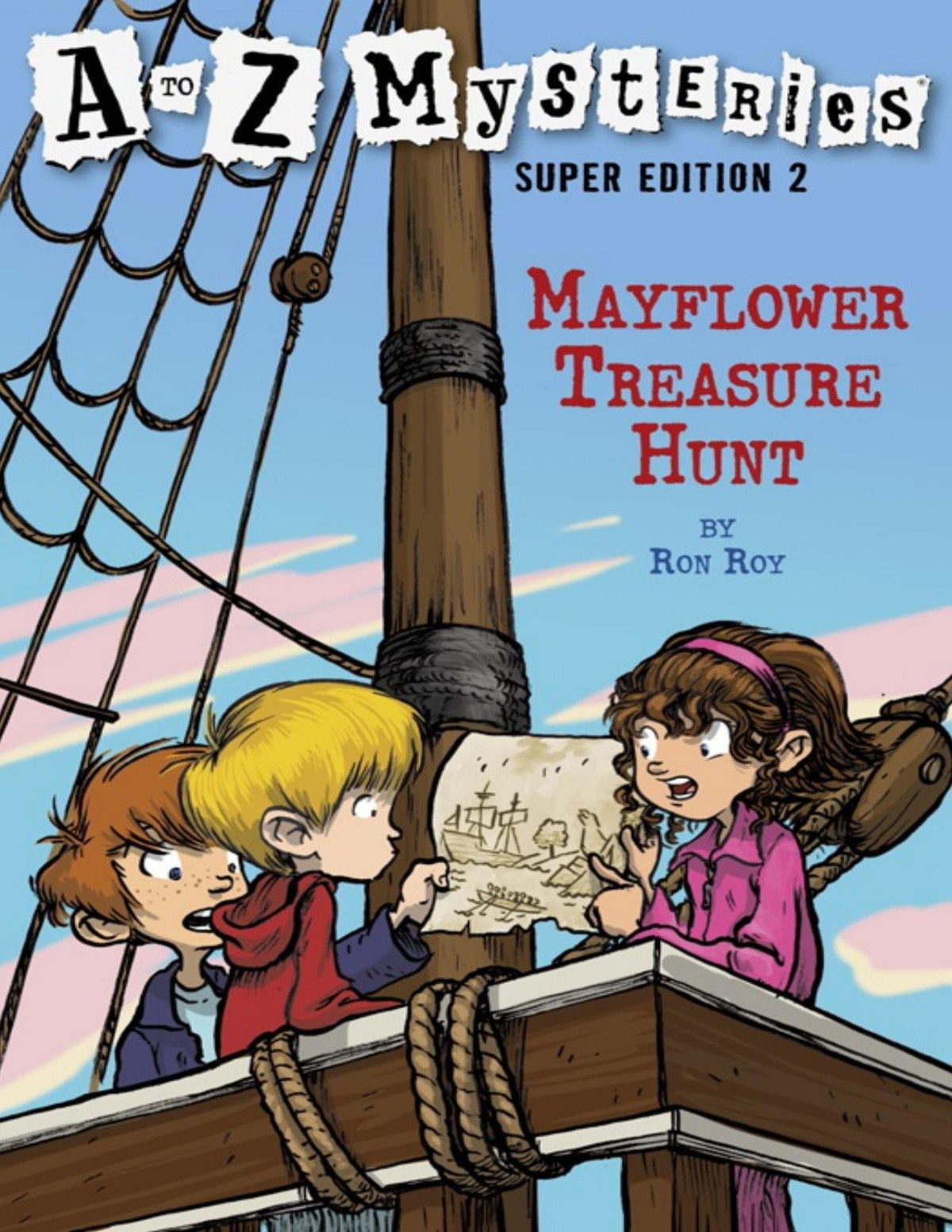 A To Z Mysteries Super Edition 2 Mayflower Treasure Hunt A To Z Mysteries Super Edition Series Roy