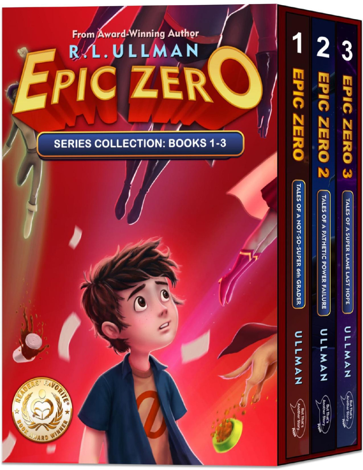 Epic Zero Box Set Tales Of A Notsosuper 6th Grader Books 13 Ullman