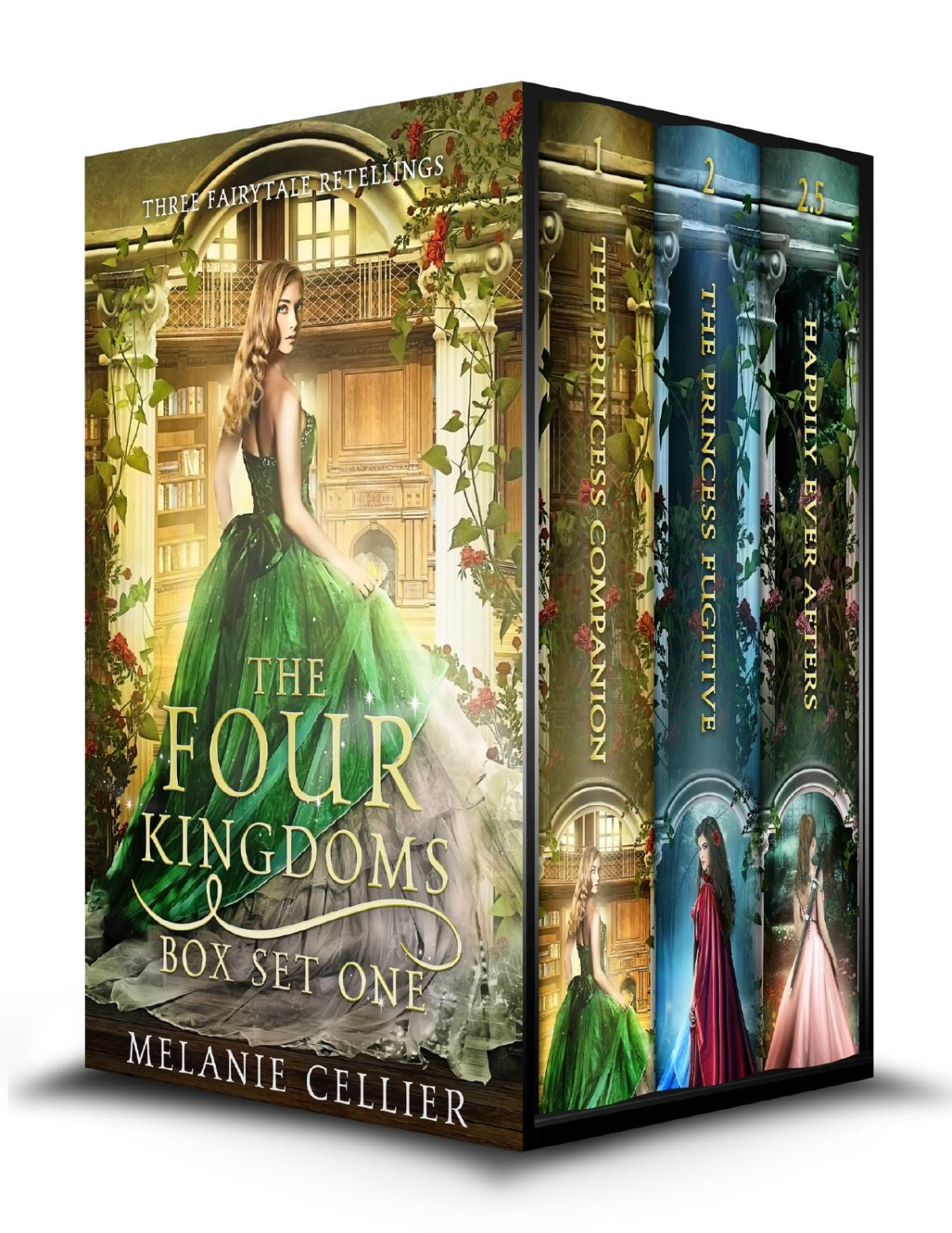 The Four Kingdoms Box Set 1 Three Fairytale Retellings 125 The Princess Companion The Princess Fugitive Happily Ever Afters Cellier