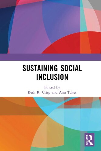 Sustaining Social Inclusion Beth Crisp Ann Taket Eds