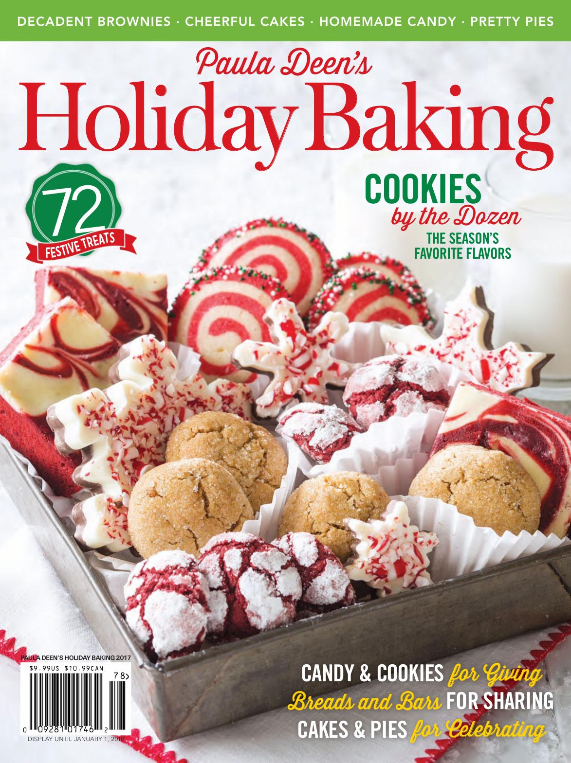 Cooking With Paula Deen Special Issue Holiday Baking 2017 Paula Deen