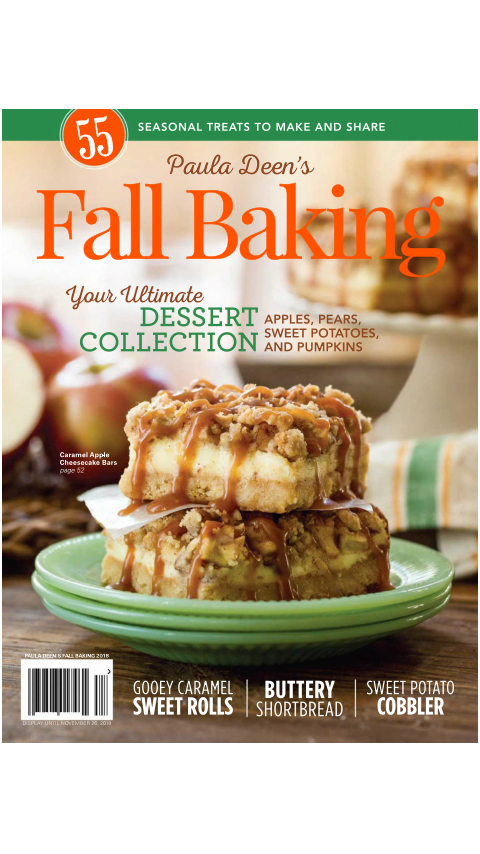 Cooking With Paula Deen Fall Baking Ultimate Dessert Collection November 2018 Paula Deen