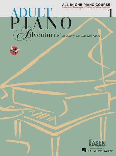 Adult Piano Adventures Allinone Piano Course Book 1 Book With Media Online 2nd Edition Nancy Faber