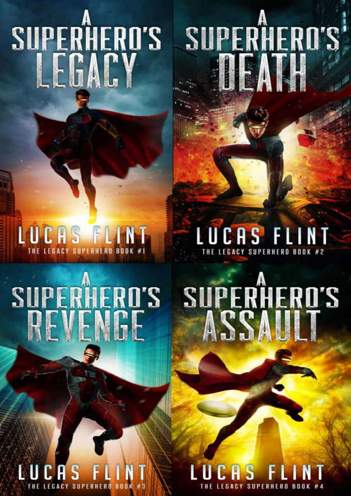 The Legacy Superhero Omnibus The Complete Series Lucas Flint Flint