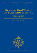 Quantum Field Theory And Critical Phenomena 5th Edition Jean Zinnjustin
