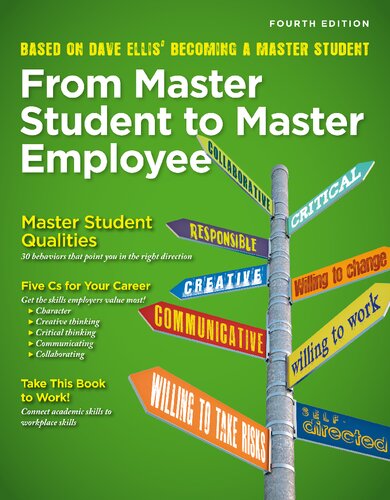 From Master Student To Master Employee 4th Edition David B Ellis Doug Toft