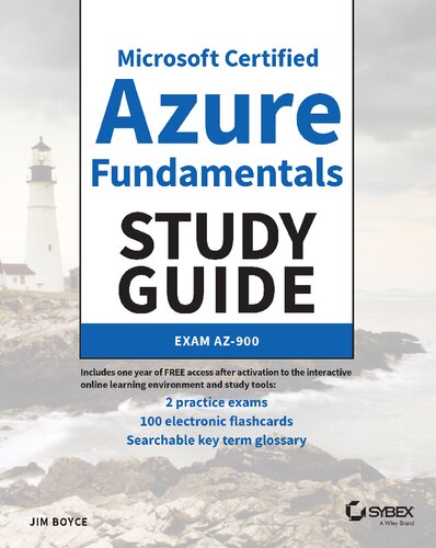 Microsoft Certified Azure Fundamentals Study Guide Exam Az900 1st Edition James Boyce