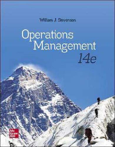 Operations Management 14th Ed Mcgrawhill 14th Edition Stevenson
