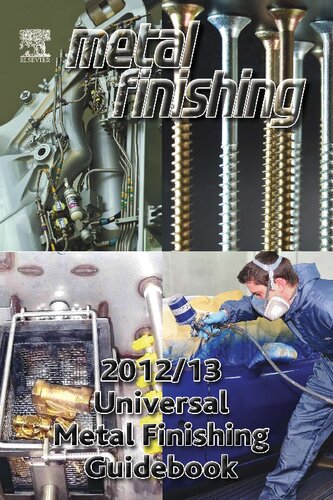 Metal Finishing Hanbook Unknown