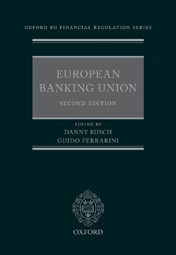 European Banking Union 2nd Edition Danny Busch Guido Ferrarini