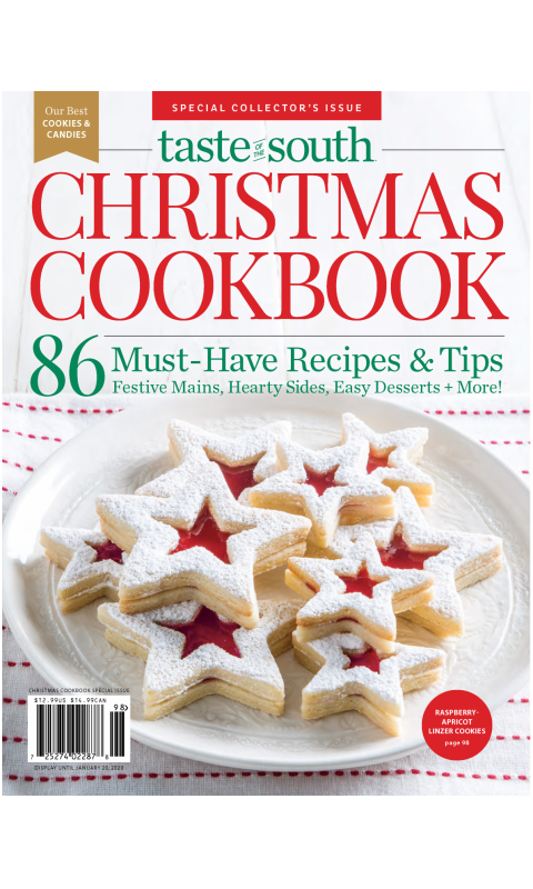 Taste Of The South Special Issue Christmas Cookbook Taste Of The South