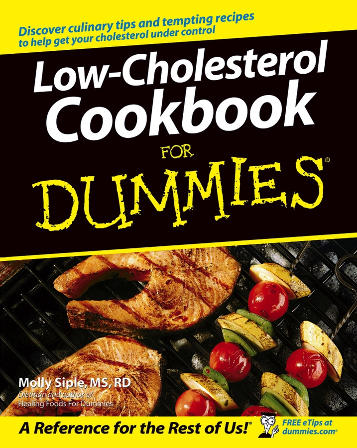 Lowcholesterol Cookbook For Dummies Molly Siple